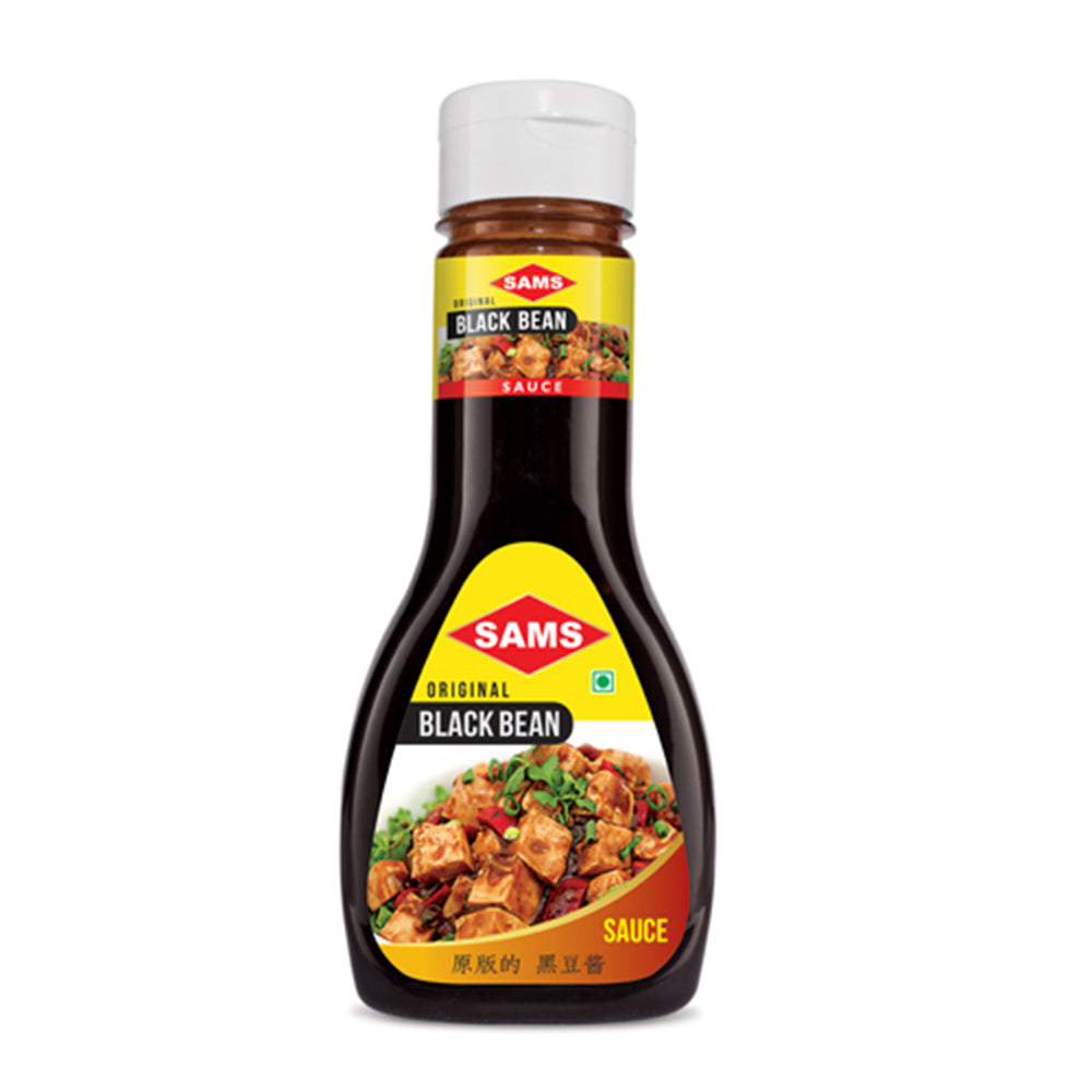 Sams Black Bean Sauce 330g and Oyster Sauce 330g Gourmet Sauces for Adding Taste and Flavour to Home Cooked Meals, Veg