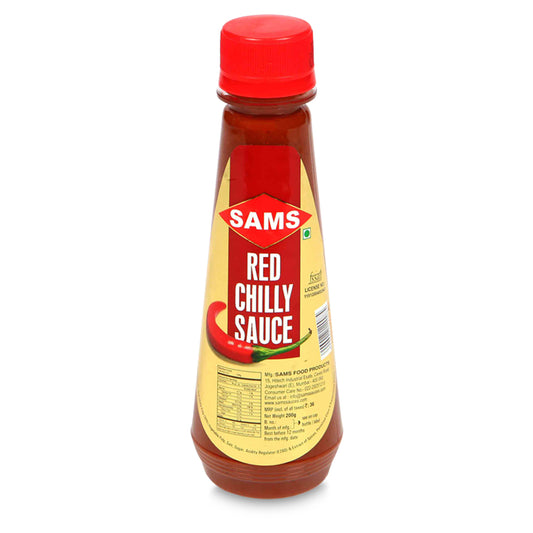 Sams Red Chilly Sauce 200gms, pack of 2