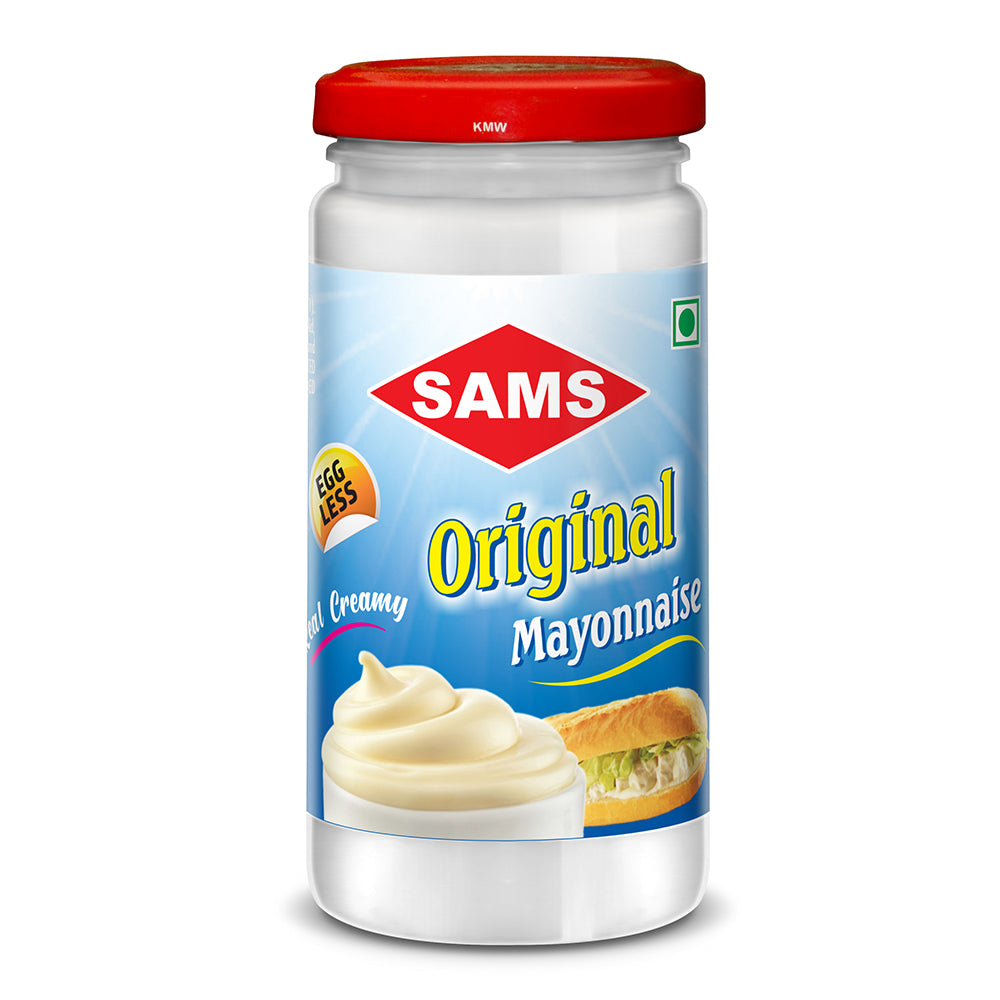 Sams Szewaan Hot Chutney and Eggless Mayonnaise Combo, 1kg Mayonnaise, Indian Style