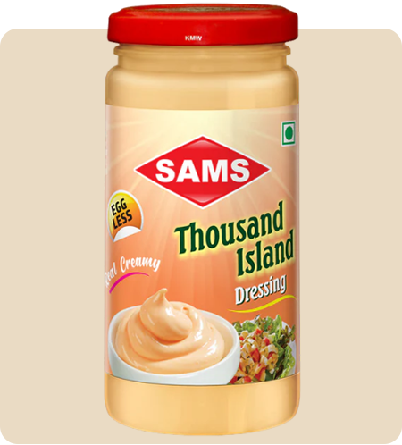 Sams Thousand Island Mayonnaise 250gms Each