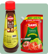 Sams All Meal Sauce 200g, Tomato Ketchup 1kg Combo, Pure and Thick Saver Pack