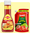 Sams Tomato Ketchup 1kg and Sweet Chilli Sauce 380g Combo Pack, Pure and Thick