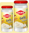 Sams Garlic Mayonnaise, Egg-Less, Rich n Bold (Pack of 2)