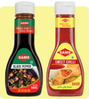Sams Sweet Chilly Sauce 380g and Black Pepper Sauce 300g Gourmet Sauces for Adding Taste and Flavour to Home Cooked Meals, Veg