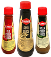 Sams Pure & Thick Tomato Ketchup 1kg with red chilly, Green chilly Soya Sauce 100g.