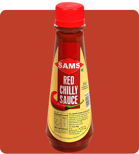 Sams Red Chilly Sauce 200gms