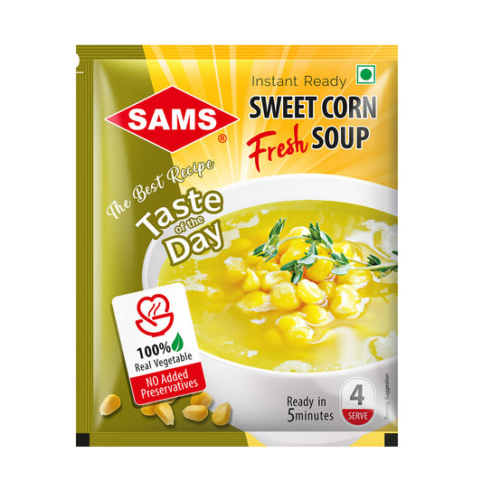 Sams Sweet Corn Fresh soup 48g