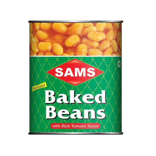 Sams Baked Beans with Rich Tomato Sauce Cannned Foods 415gm