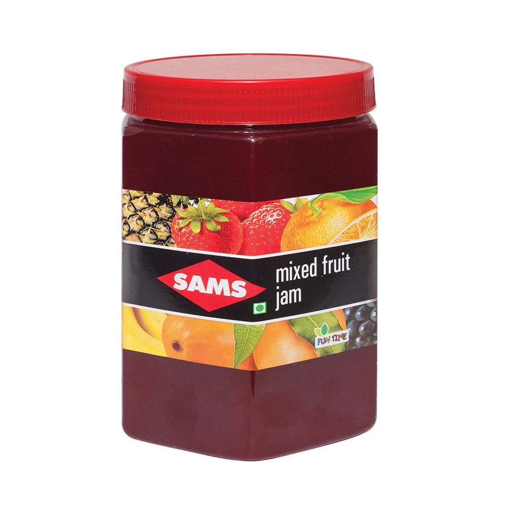Sams Mix Fruit Jam 1Kg Sams Sauces