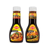 Sams Black Bean Sauce 330g and Barbeque Sauce 325g Gourmet Sauces for Adding Taste and Flavour to Home Cooked Meals, Veg