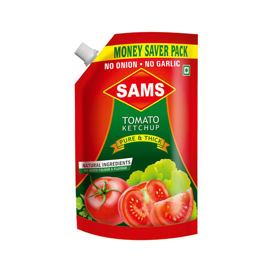 Sams Tomato Ketchup 1Kg No onion no Garlic Each