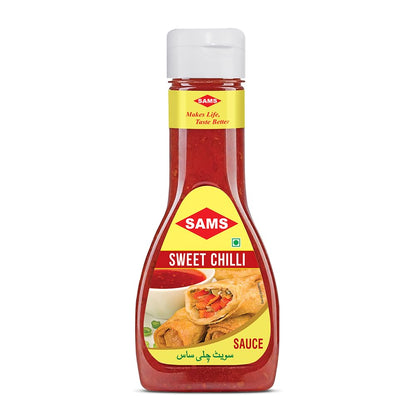 Sams Sweet Chilly Sauce 380g and Oyster Sauce 330g Gourmet Sauces for Adding Taste and Flavour to Home Cooked Meals, Veg