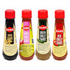 Sams 200gm Pack of Red Chilly Sauce, Green Chilly Sauce, Garlic Sauce, Soya Bean Sauce Combo Pack for Meal Sauces for Serving Cooking Chinese Asian Recipes