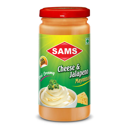 Sams Cheese Jalapeno Mayonnaise 250gms Each