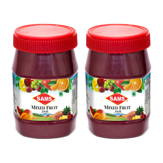 Sams Mix Fruit Jam 500 Grm Each