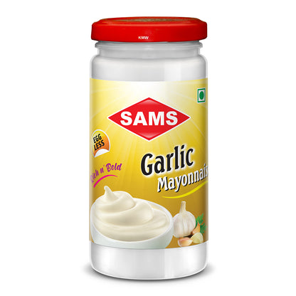 Sams Garlic Mayonnaise 250gms Each