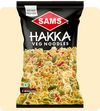 Sams Veg Hakka Noodles 180g with Tastemaker Chinese Noodle Fast Food for Breakfast Lunch Dinner and Soups (pack of 5)