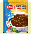 Sams Hot & Sour Soup, 15gm, Ready To Eat Instant Soup (pack of 15)