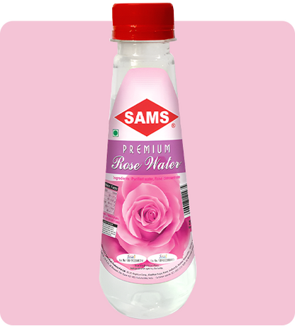 Sams Rose Water 200 ML, Pack of 6