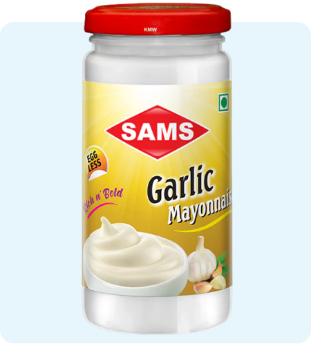 Sams Garlic Mayonnaise 250gms Each