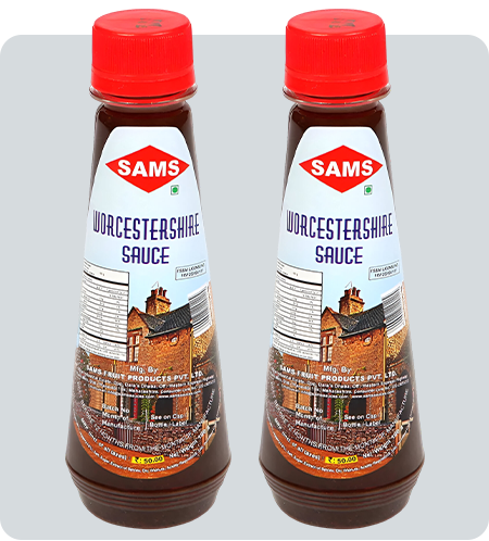 Sams worcestershire sauce 190g Delicious Cooking Recipes  pack of 2