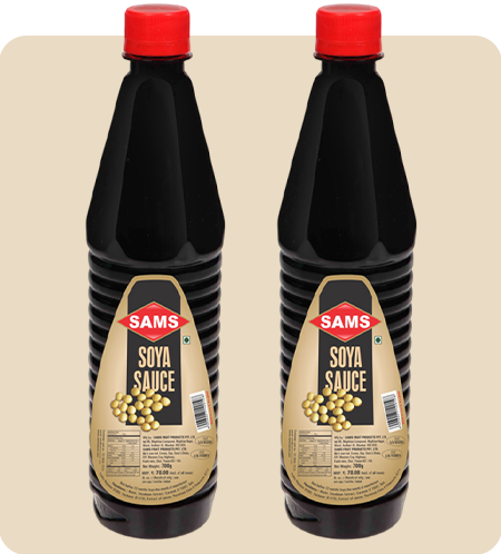 Sams Soya Bean sauce 700g Dark Soy Sauce, Rich, Brown Naturally Brewed pack of 2