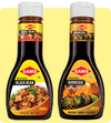 Sams Black Bean Sauce 330g and Barbeque Sauce 325g Gourmet Sauces for Adding Taste and Flavour to Home Cooked Meals, Veg