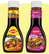 Sams Black Bean Sauce 330g and Teriyaki Sauce 360g Gourmet Sauces for Adding Taste and Flavour to Home Cooked Meals, Veg