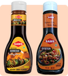 Sams Oyster Sauce 330g and Barbeque Sauce 325g Gourmet Sauces for Adding Taste and Flavour to Home Cooked Meals, Veg