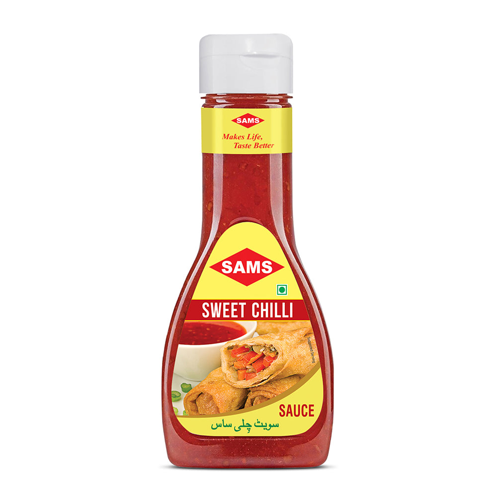 Sams Sweet Chilly Sauce 380g and Oyster Sauce 330g Gourmet Sauces for Adding Taste and Flavour to Home Cooked Meals, Veg