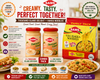 SAMS Thousand Island Dressing (Pack of 2) + Veg Hakka Noodles 900g Combo | Creamy Dressing & Family Pack Noodles | Perfect for Salads, Wraps & Asian Meals