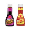 Sams Sweet Chilly Sauce 380g and Teriyaki Sauce 360g Gourmet Sauces for Adding Taste and Flavour to Home Cooked Meals, Veg