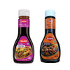 Sams Teriyaki Sauce 360g and Oyster Sauce 330g Gourmet Sauces for Adding Taste and Flavour to Home Cooked Meals, Veg