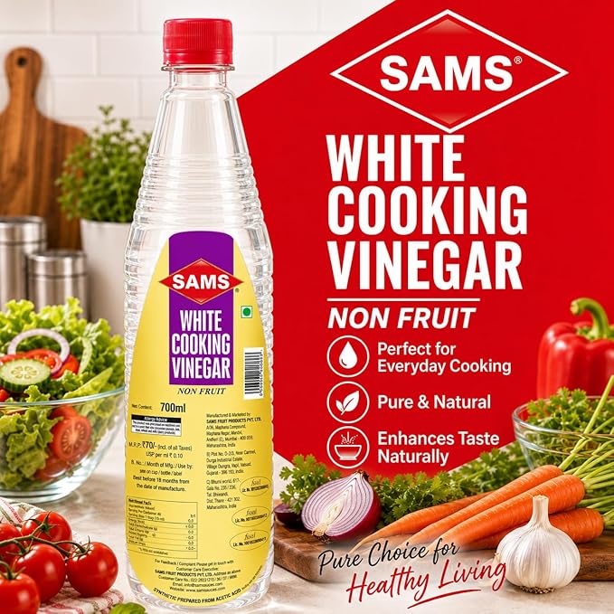 Sams White Cooking Vinegar 700Ml