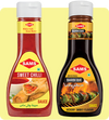 Sams Sweet Chilly Sauce 380g and Oyster Sauce 330g Gourmet Sauces for Adding Taste and Flavour to Home Cooked Meals, Veg
