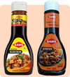 Sams Black Bean Sauce 330g and Oyster Sauce 330g Gourmet Sauces for Adding Taste and Flavour to Home Cooked Meals, Veg